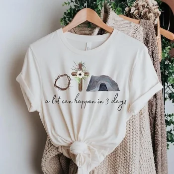 Women's T shirt Tee Modal Graphic Letter Daily Weekend Easter White Print Short Sleeve Fashion Round Neck Regular Fit Summer